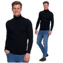 elegancki-sweter-meski-cienki-golf-klasyczny-gladki-dopasowany-moraj-m