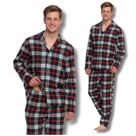 flanelowa-pizama-meska-dwuczesciowa-dlugi-rekaw-i-spodnie-w-krate-moraj-xl