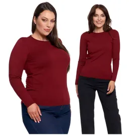 sweter-damski-cienki-sweterek-wiskozowy-dopasowany-gladki-moraj-l