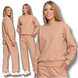 wygodny-dres-ocieplany-spodnie-damskie-bluza-bez-kaptura-klasyk-moraj-xl