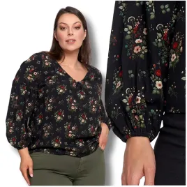 koszula-damska-elegancka-bluzka-w-kwiaty-bufiaste-rekawy-modna-moraj-xxl