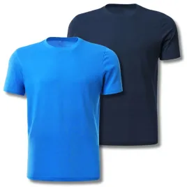 koszulki-meskie-zestaw-2-pak-t-shirt-klasyczny-bawelniane-gladkie-moraj-l