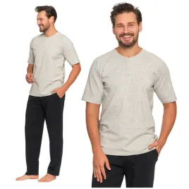 pizama-meska-dwuczesciowa-t-shirt-krotki-rekaw-dlugie-spodnie-moraj-xxl