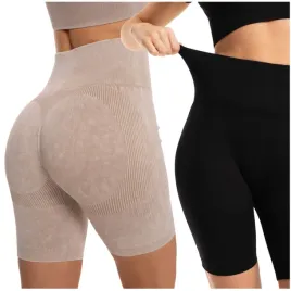 kolarki-krotkie-legginsy-damskie-bikery-push-up-wysoki-stan-2pak-moraj-l-xl