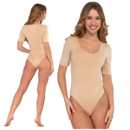 eleganckie-body-damskie-z-glebokim-dekoltem-gladkie-krotki-rekaw-moraj-s