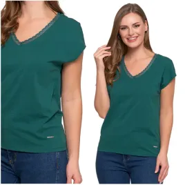 bluzka-damska-koronkowy-dekolt-t-shirt-z-krotkim-rekawem-koszulka-moraj-m