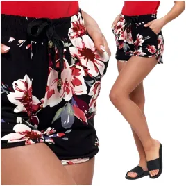 szorty-damskie-krotkie-spodenki-dresowe-w-kwiaty-wiazane-wygodne-moraj-l-xl