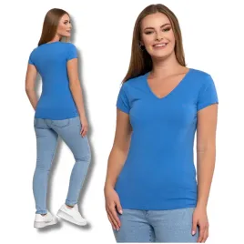t-shirt-damski-z-krotkim-rekawem-dekolt-v-koszulka-gladka-moraj-l