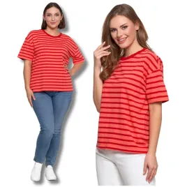 luzna-koszulka-t-shirt-damski-z-krotkim-rekawem-bluzka-w-paski-moraj-m