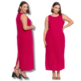dluga-sukienka-damska-maxi-suknia-lniana-lekka-elegancka-gladka-moraj-s