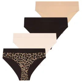 figi-damskie-klasyczne-panterka-majtki-bawelniane-eleganckie-moraj-4-pak-xl