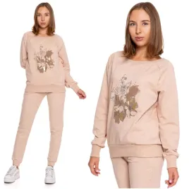 bluza-damska-dresowa-moraj-klasyczny-kroj-zloty-nadruk-kwiaty-modna-s