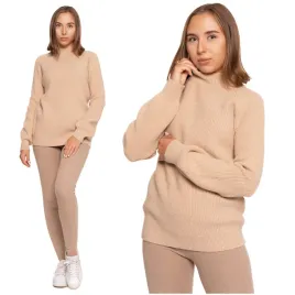bezowy-sweter-damski-luzny-miekka-dzianina-modny-kobiecy-pol-golf-moraj-3xl