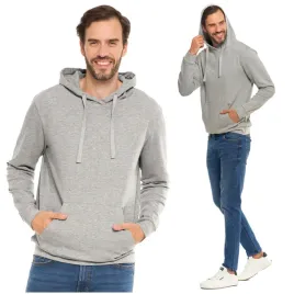 gladka-bluza-meska-z-kapturem-szara-przez-glowe-klasyczna-bawelna-moraj-xxl