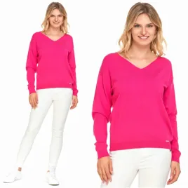 sweter-damski-rozowy-luzny-dekolt-w-serek-stylowy-modny-elegancki-moraj-m