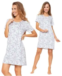 koszula-nocna-na-krotki-rekaw-wiskoza-pizama-damska-przed-kolano-moraj-3xl