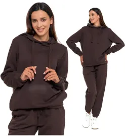 bluza-dresowa-damska-z-kapturem-bawelniana-brazowa-moraj-s