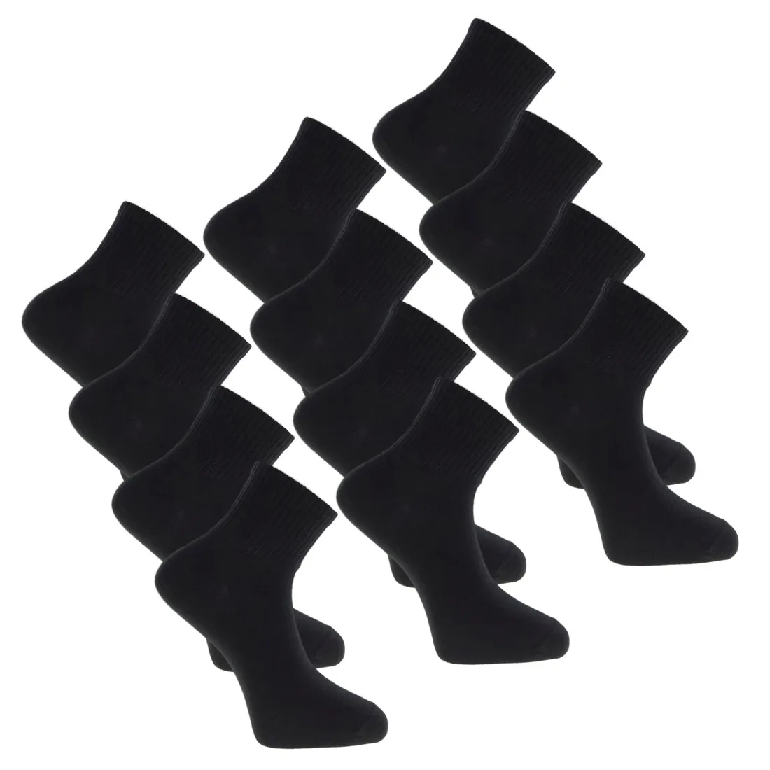 moraj-skarpetki-3-4-czarne-12-par-socks-39-42