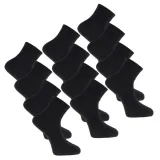 moraj-skarpetki-3-4-czarne-12-par-socks-43-45