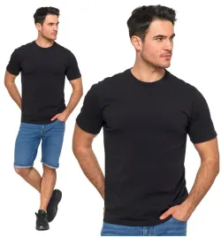 t-shirt-koszulka-klasyczna-meska-100percent-bawelna-krotki-rekaw-czarna-moraj-l