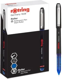 rotring-roller-point-pioro-kulkowe-dlugopis-wklad-niebieski-05-mm-12-szt