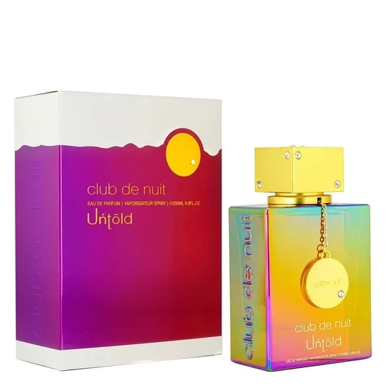 Armaf Club de Nuit Untold 105 ml EDP perfumy unisex ambra cedr