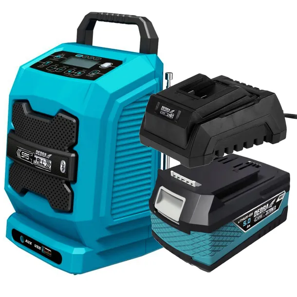 radio-akumulatorowe-bluetooth-18v-usb-sas-marka-dedra