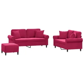 sofa-wypoczynkowa-aksamitowa-2-osobowa-winna-czerwien-140cm