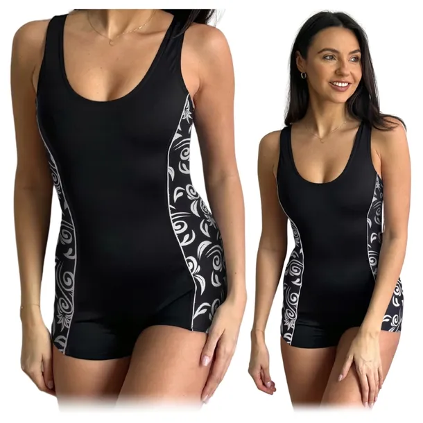 Strój kąpielowy jednoczęściowy damski PLUS SIZE 46 3XL Wyszczuplający