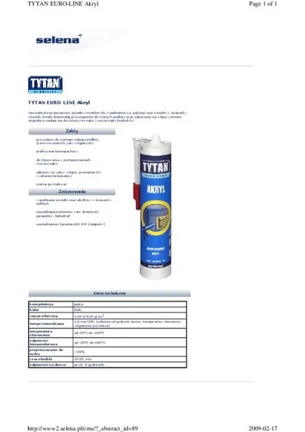 akryl-euro-line-280ml-bialy-stan-nowy-marka-tytan-professional