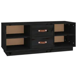 szafka-pod-tv-drewno-sosnowe-czarna-100x34x40-cm