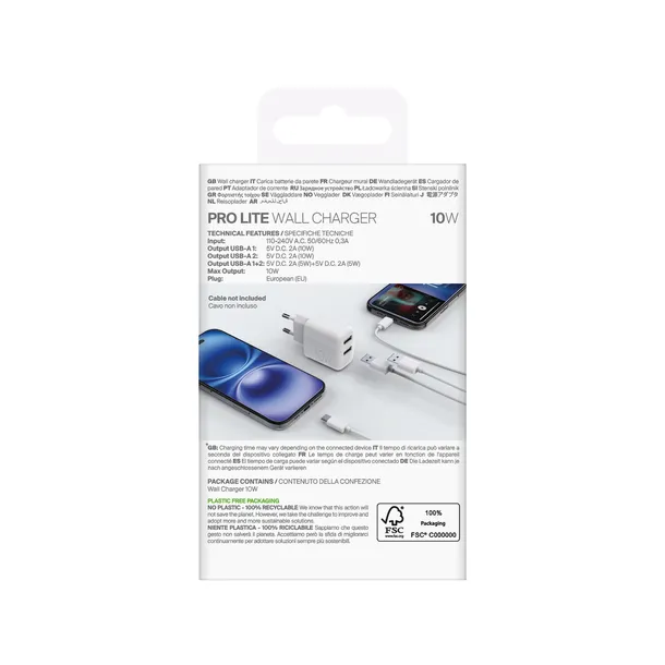 ladowarka-sieciowa-2x-usb-a-prolite-10w-biala-marka-puro