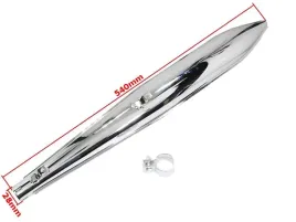 tlumik-chromowany-do-motorynki-duells-z-opaska-montazowa