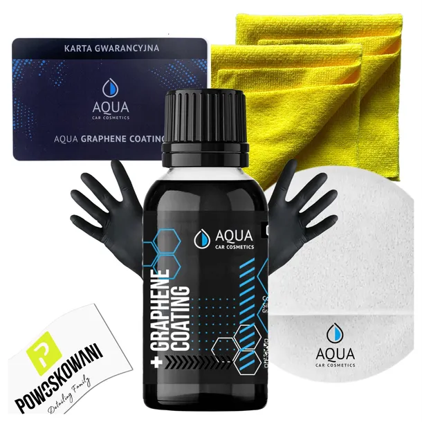 AQUA Graphene Coating 15 ml Powłoka Ceramiczna Grafenowa na Lakier 4 Lata
