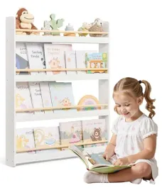 regal-polki-wiszace-zawieszane-na-ksiazki-4-polki-bialy-100-x-80-x-12-cm