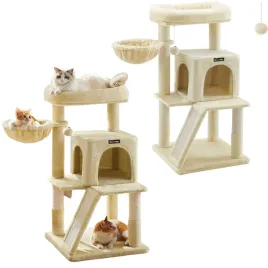 drapak-legowisko-slupek-do-drapania-wieza-feandrea-96-cm