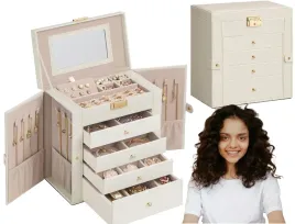 szkatulka-kuferek-na-bizuterie-z-lusterkiem-organizer-5-poziomow-bialy-krem