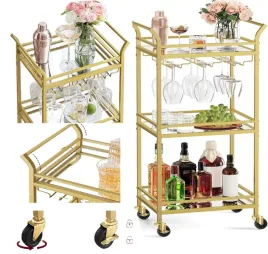 wozek-do-serwowania-regal-zloty-glamour-szklo-3-poziomy-lustrzane-polki