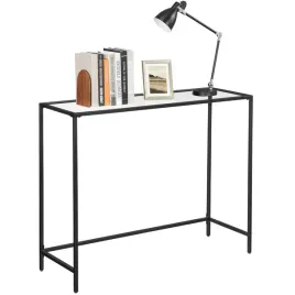 konsola-styl-industrialny-loft-metal-szklo-czarna-100-x-80-x-35cm