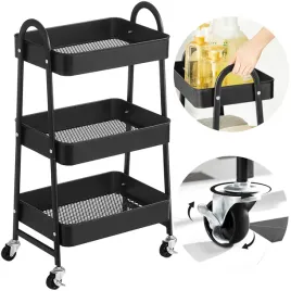 wozek-kuchenny-regal-lazienkowy-szafka-na-kolkach