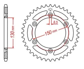 zebatka-zebatki-tyl-tylna-yz-yzf-wrf-426-450-250