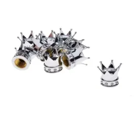 4x-nakretki-na-wentyle-wentylki-kola-korona-tuning-korona-silver-chrom-4szt