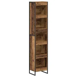 szafka-na-ksiazki-stare-drewno-80-x-30-x-155-cm
