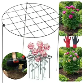 podpora-do-roslin-ogrodowych-metalowa-okragla-siatkowana-krata-okrag-75x50