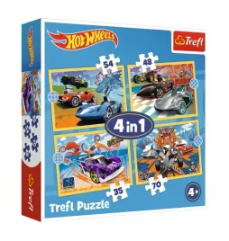 puzzle-4w1-pojazdy-hot-wheels-trefl