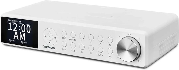 PODSZAFKOWE RADIO KUCHENNE LED DAB+ Bluetooth ALARM PODWIESZANE + PILOT