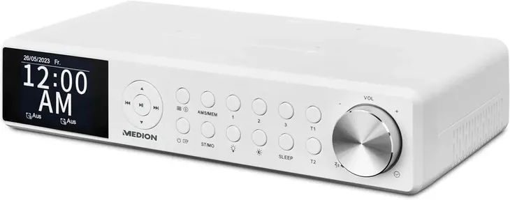 PODSZAFKOWE RADIO KUCHENNE LED DAB+ Bluetooth ALARM PODWIESZANE + PILOT