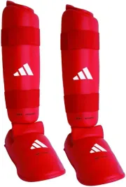 ochraniacze-piszczeli-i-ochraniacze-na-stopy-karate-adidas-czerwone-xl