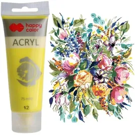 farba-akrylowa-happy-color-tubka-75-ml-cytrynowy-nr-12