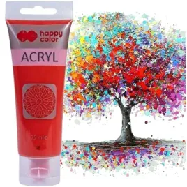 farba-akrylowa-happy-color-tubka-czerwony-nr-2-75-ml